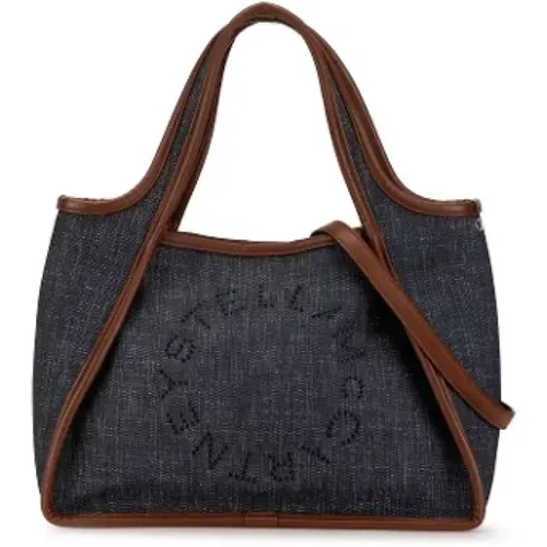 Pre-owned Denim shoulder-bags , female, Sizes: ONE SIZE - Stella McCartney Pre-owned - Modalova