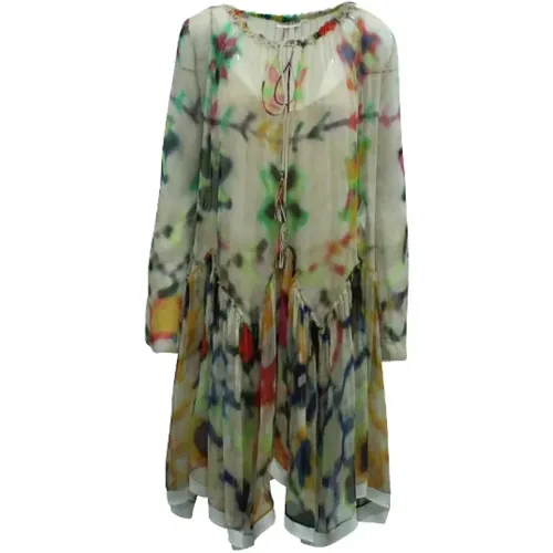 Pre-owned Silk dresses , female, Sizes: 2XS - Chloé Pre-owned - Modalova