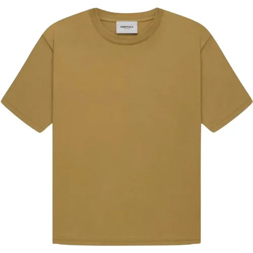 Limited Edition Essentials T-shirt Amber , Herren, Größe: L - Fear Of God - Modalova