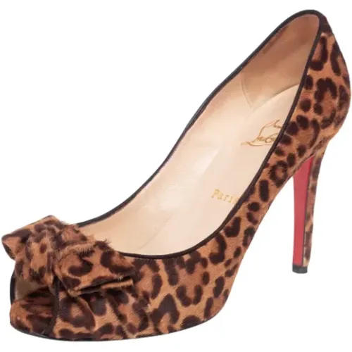 Pre-owned Stoff heels , Damen, Größe: 39 EU - Christian Louboutin Pre-owned - Modalova
