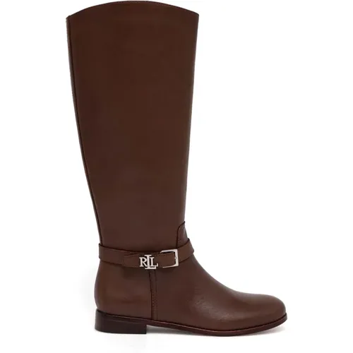 Brooke tall boots tall boot , female, Sizes: 2 1/2 UK, 6 1/2 UK, 5 1/2 UK, 3 1/2 UK, 4 UK - Ralph Lauren - Modalova