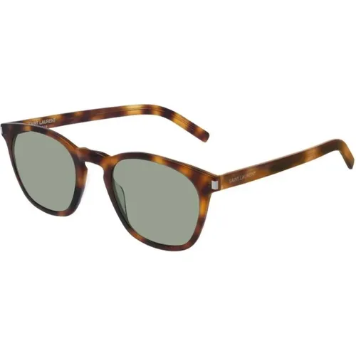 Schmale Stil Sonnenbrille - Saint Laurent - Modalova