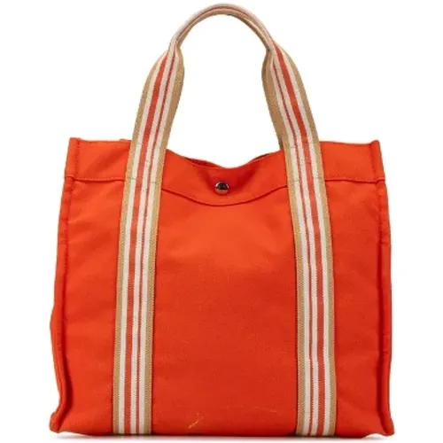 Pre-owned Canvas totes , female, Sizes: ONE SIZE - Hermès Vintage - Modalova