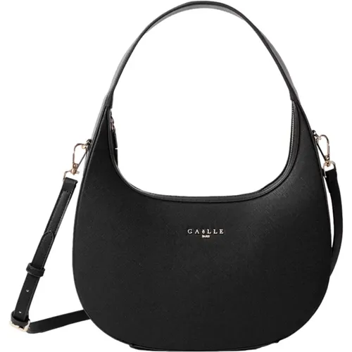 Maxi Hobo Eco Leather Shoulder Bag , female, Sizes: ONE SIZE - Gaëlle Paris - Modalova