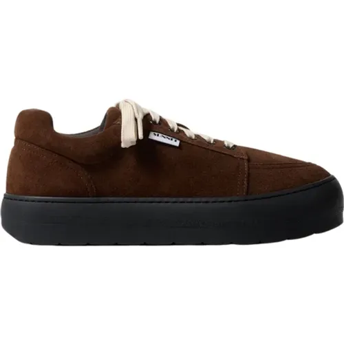 Dreamy Chocolate Sneakers , male, Sizes: 8 UK, 6 UK, 7 UK - Sunnei - Modalova