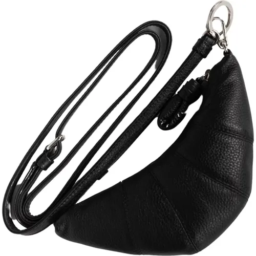 Schwarze Crossbody Croissant Münzbörse - Lemaire - Modalova