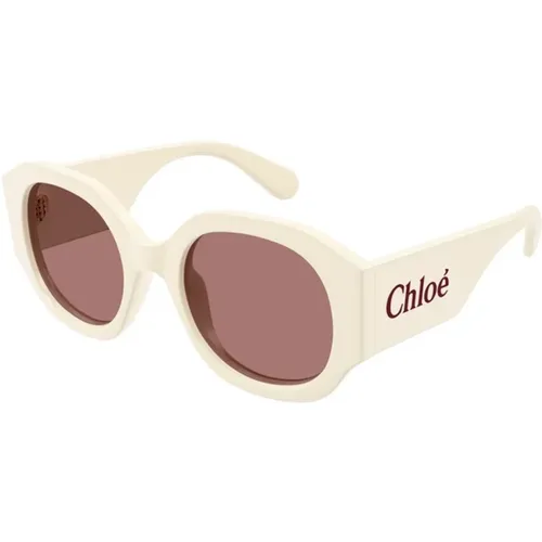 Ivory Red Sonnenbrille Modell 003 - Chloé - Modalova