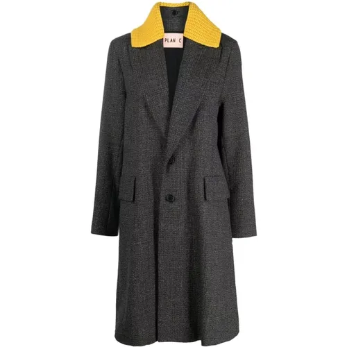 Cappotto , female, Sizes: S, XS - Plan C - Modalova