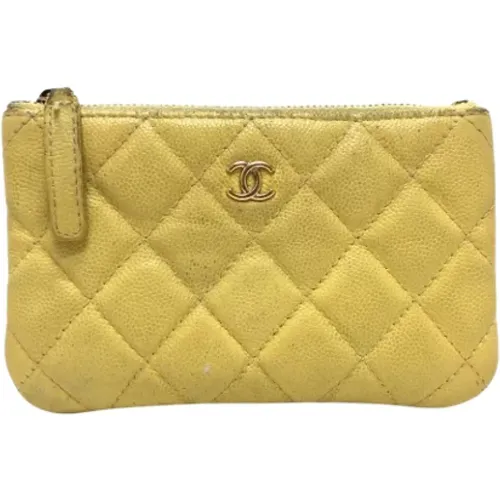 Pre-owned Leather chanel-bags , female, Sizes: ONE SIZE - Chanel Vintage - Modalova