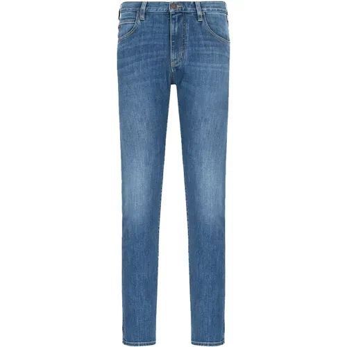 Regular Fit Jeans - Hellblau - Emporio Armani - Modalova
