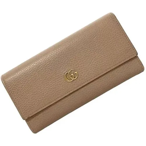 Pre-owned Leather wallets , female, Sizes: ONE SIZE - Gucci Vintage - Modalova