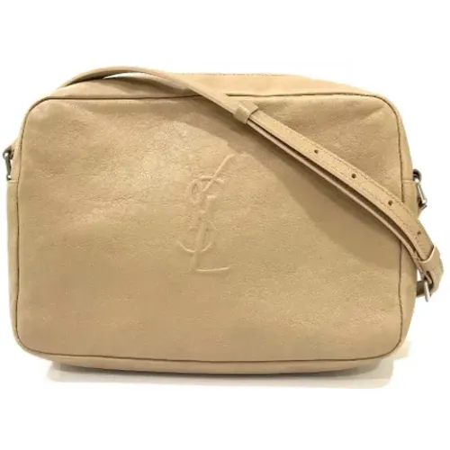 Pre-owned Leather shoulder-bags , female, Sizes: ONE SIZE - Yves Saint Laurent Vintage - Modalova