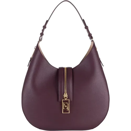 Schicke Hobo-Tasche,Stilvolle Hobo-Tasche,Stilvolle Hobo Tasche - Elisabetta Franchi - Modalova