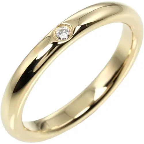 Pre-owned Gold rings , female, Sizes: ONE SIZE - Tiffany & Co. Pre-owned - Modalova