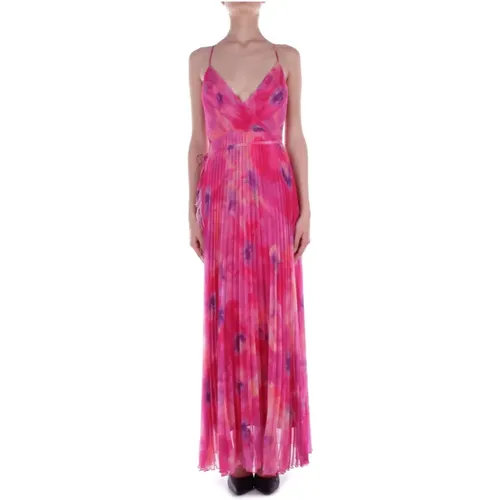 Fuchsia Dress Collection 1 Zipper Closure , female, Sizes: L, S - Liu Jo - Modalova