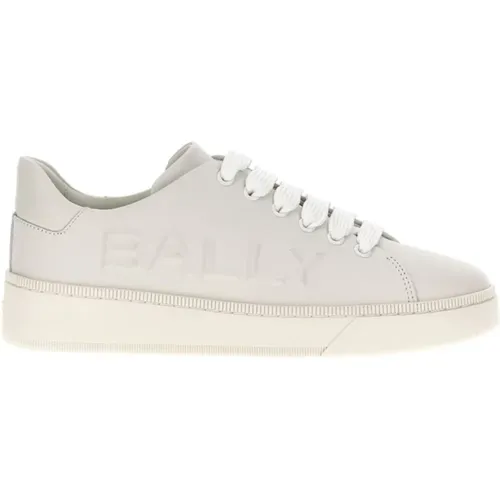 Weiße Leder Logo Sneakers Bally - Bally - Modalova