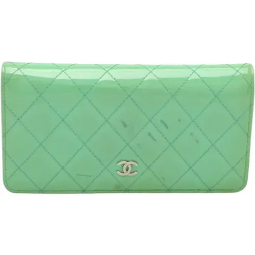 Pre-owned Leather wallets , female, Sizes: ONE SIZE - Chanel Vintage - Modalova