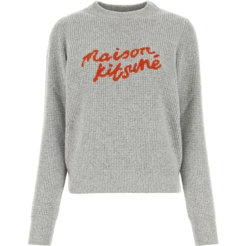 Classic Sweater , female, Sizes: M, L - Maison Kitsuné - Modalova