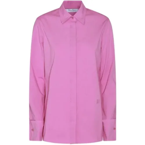 Rosa Hemd Camicia , Damen, Größe: 2XS - Max Mara - Modalova