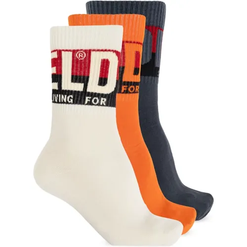 Dreierpack Socken Skm-Ray-Threepack - Diesel - Modalova