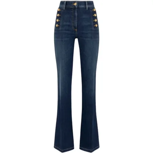 Klassische Denim Jeans für den Alltag , Damen, Größe: W30 - Elisabetta Franchi - Modalova