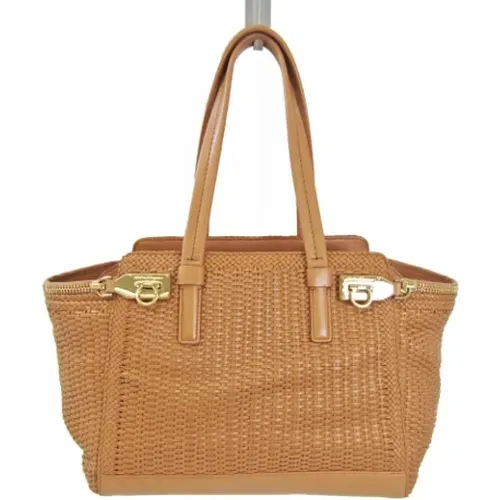 Pre-owned Plastic handbags , female, Sizes: ONE SIZE - Salvatore Ferragamo Pre-owned - Modalova