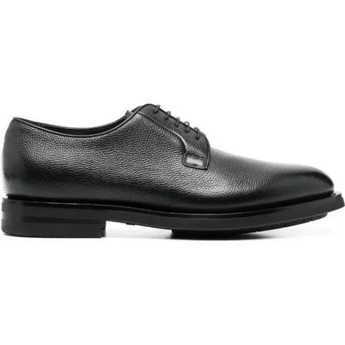 Leather Derby Shoes , male, Sizes: 9 UK, 8 UK, 9 1/2 UK - Santoni - Modalova