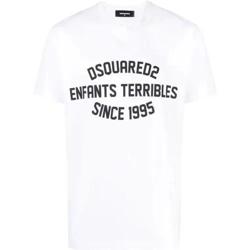 T-Shirts , Herren, Größe: XL - Dsquared2 - Modalova