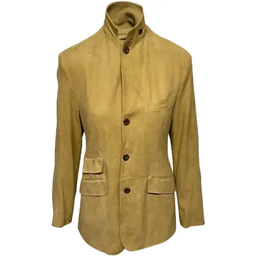 Pre-owned Suede outerwear , female, Sizes: S - Ralph Lauren Pre-owned - Modalova