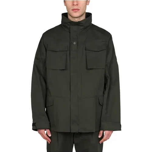 Double Fabric Jacket , male, Sizes: L, M - Lardini - Modalova