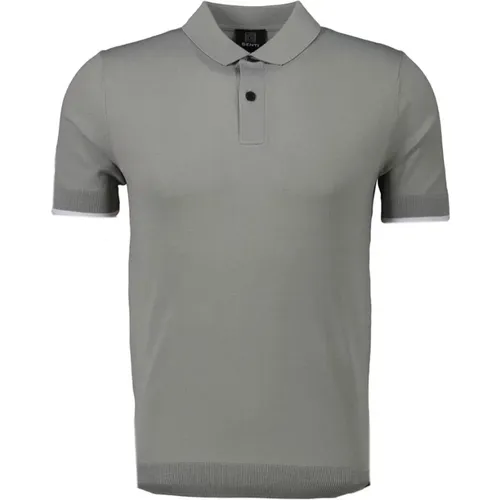 Taupe Polo Shirt - Stylish and Comfortable , male, Sizes: M - Genti - Modalova
