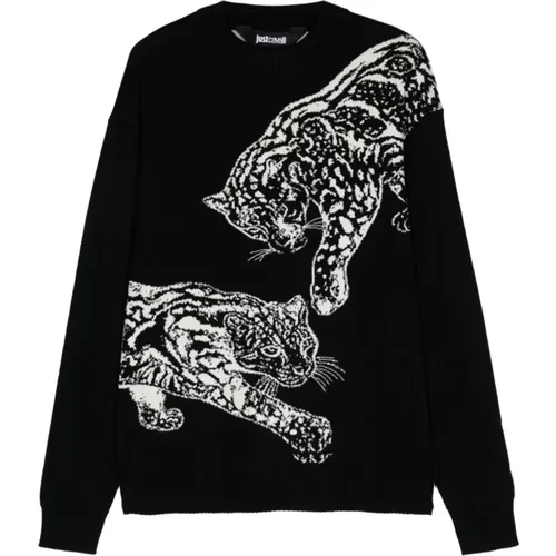 Sweaters ***cv , male, Sizes: L, S, M - Just Cavalli - Modalova