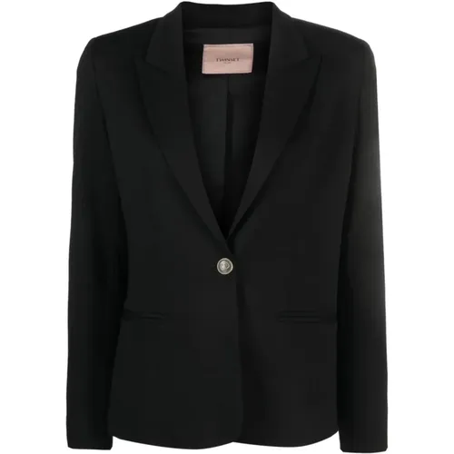 Elegant Blazer , female, Sizes: M - Twinset - Modalova