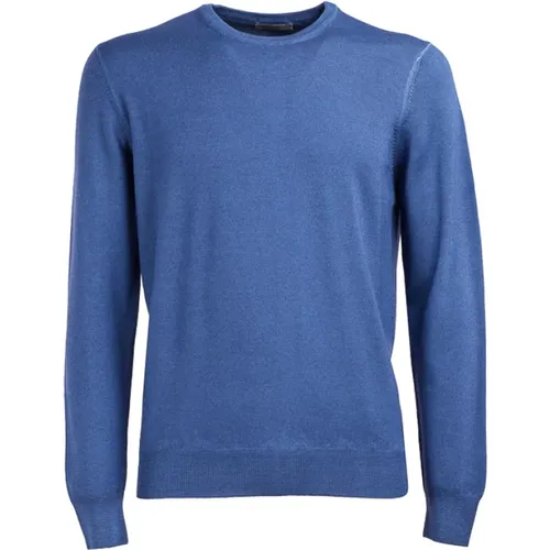 Light Crew Neck Sweater , male, Sizes: 3XL, 2XL, L, XL - Vengera - Modalova