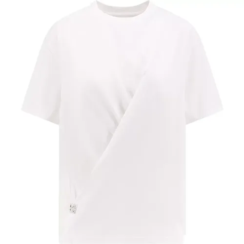 T-Shirt with 4G Detail , female, Sizes: XS, M, L, S - Givenchy - Modalova
