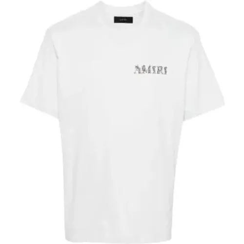 Leichter Strick-T-Shirt für Herren , Herren, Größe: XL - Amiri - Modalova