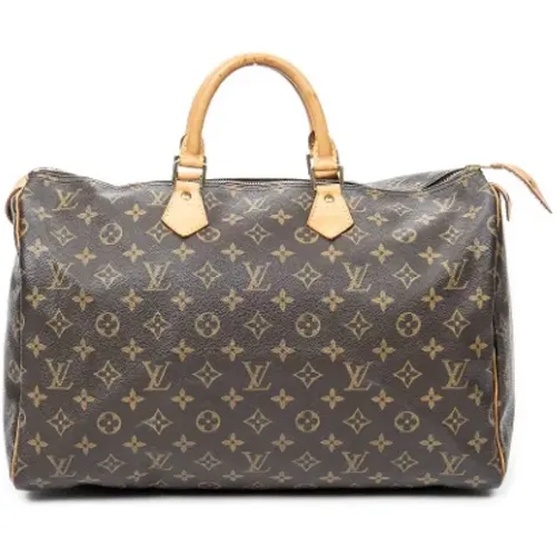 Pre-owned Coated canvas handbags , female, Sizes: ONE SIZE - Louis Vuitton Vintage - Modalova