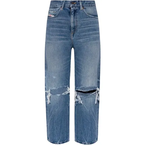 Gerade Jeans , Damen, Größe: W28 L32 - Diesel - Modalova