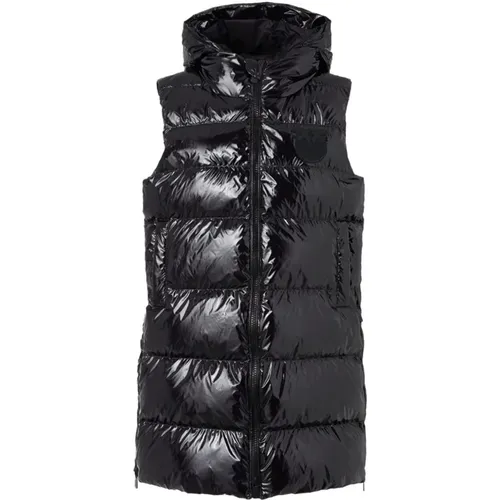 Schwarze Polyamidjacke mit Polyesterfutter - pinko - Modalova