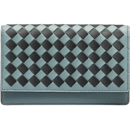 Pre-owned Leather wallets , female, Sizes: ONE SIZE - Bottega Veneta Vintage - Modalova