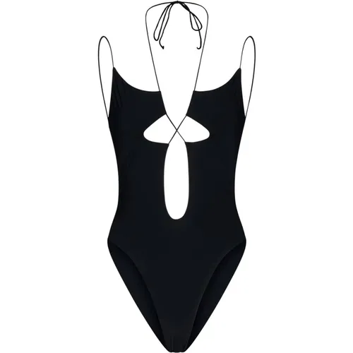 Sea Halterneck Swimsuit , female, Sizes: ONE SIZE - Amazuin - Modalova