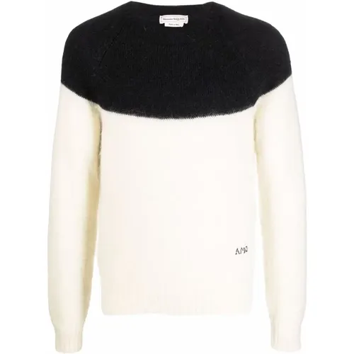 Dragon Wool Sweater , male, Sizes: L - alexander mcqueen - Modalova