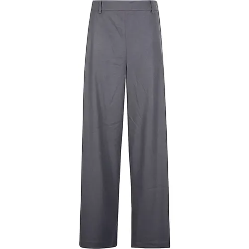 Trousers Grey , female, Sizes: S - NIU - Modalova