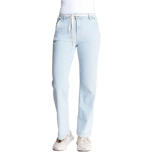 Slim Fit Jeans Zhroa Blau , Damen, Größe: W26 - Zhrill - Modalova