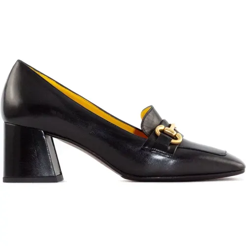 Leather Loafer with Square Toe , female, Sizes: 3 UK, 5 UK, 4 1/2 UK, 5 1/2 UK, 4 UK - Mara Bini - Modalova