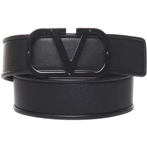 VLogo Embossed Belt , female, Sizes: 70 CM - Valentino Garavani - Modalova