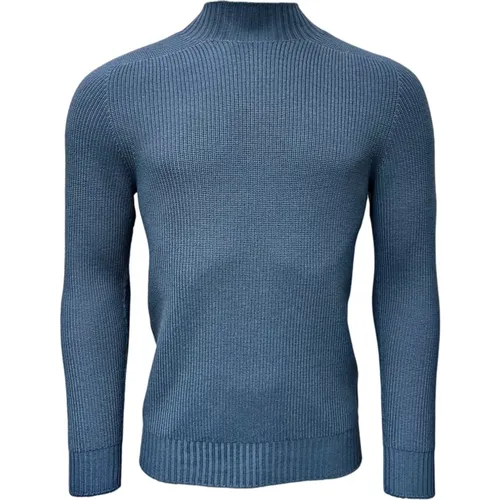 Rainwool Turtleneck Sweater , male, Sizes: 2XL - Gran Sasso - Modalova