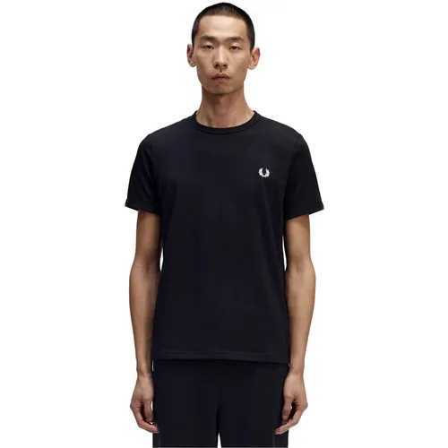 Herren Ringer T-Shirt M3519 , Herren, Größe: S - Fred Perry - Modalova