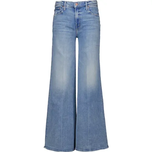 Hellblaue Twister Skimp Jeans , Damen, Größe: W28 - Mother - Modalova