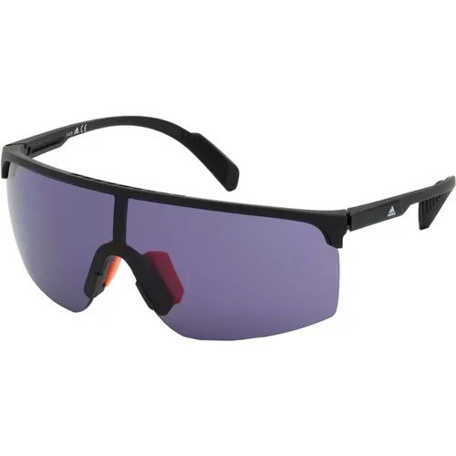 Matte /Grey Cat Sunglasses , male, Sizes: ONE SIZE - Adidas - Modalova